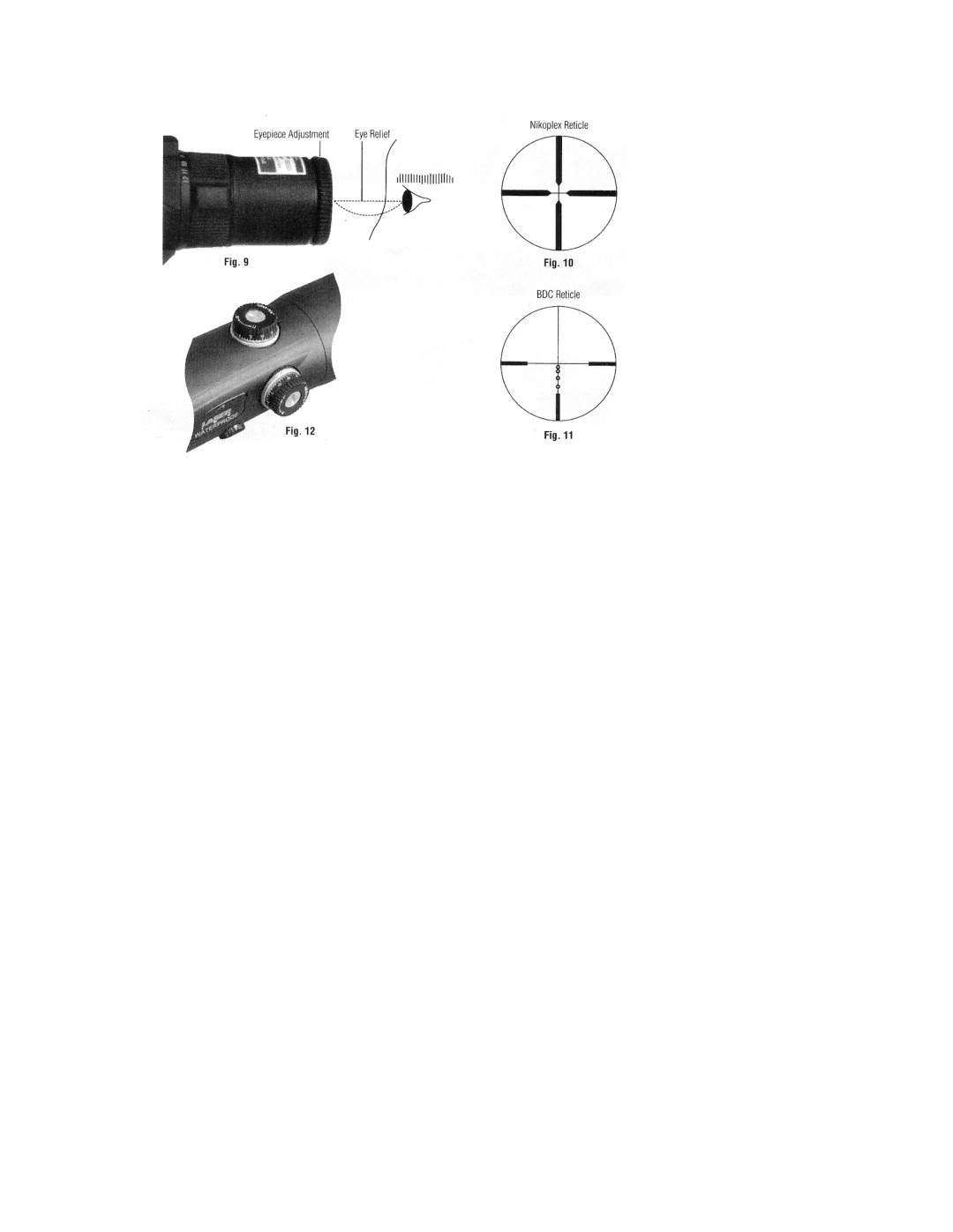 Nikon 4-12X42 instruction manual 