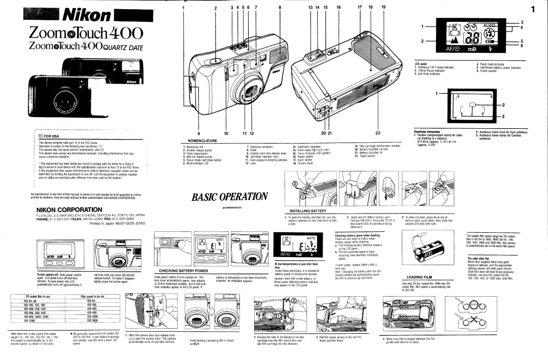 Nikon 400 manual 