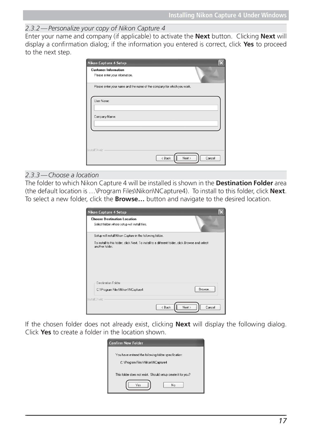 Nikon 4.2 manual Personalize your copy of Nikon Capture 