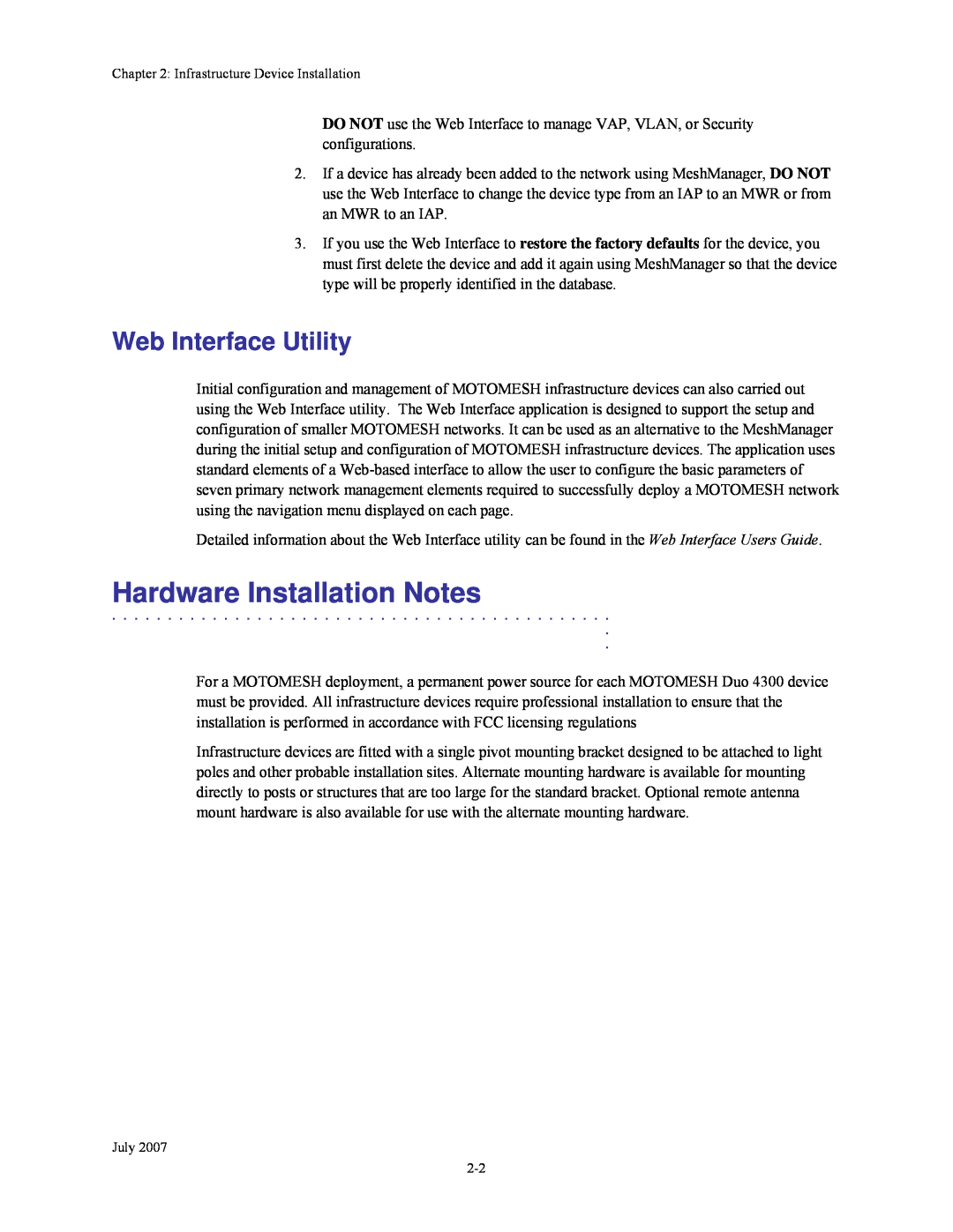 Nikon 4300 manual Hardware Installation Notes, Web Interface Utility 