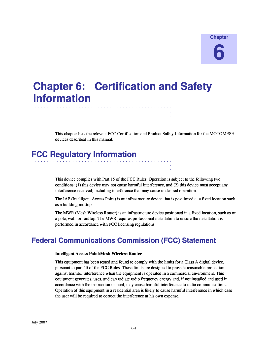 Nikon 4300 manual Certification and Safety Information, FCC Regulatory Information, Chapter 