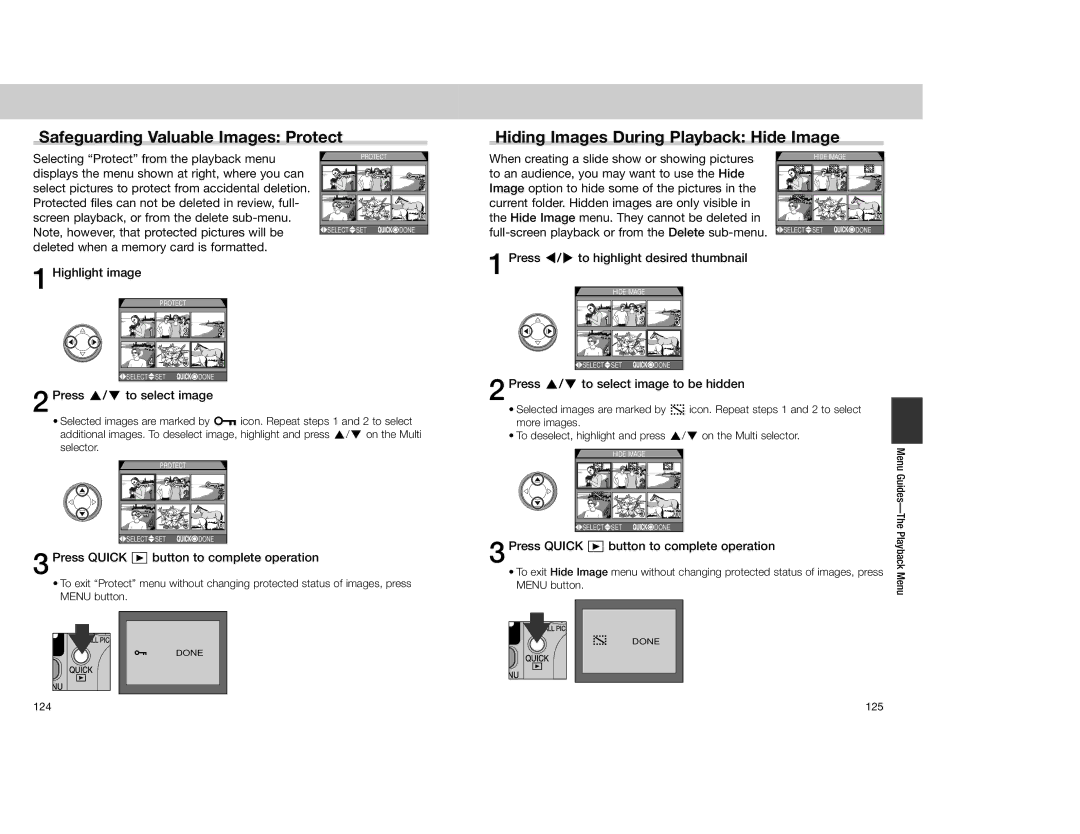 Nikon 4300 manual Press / to highlight desired thumbnail Highlight image, Press ≤/≥ to select image 