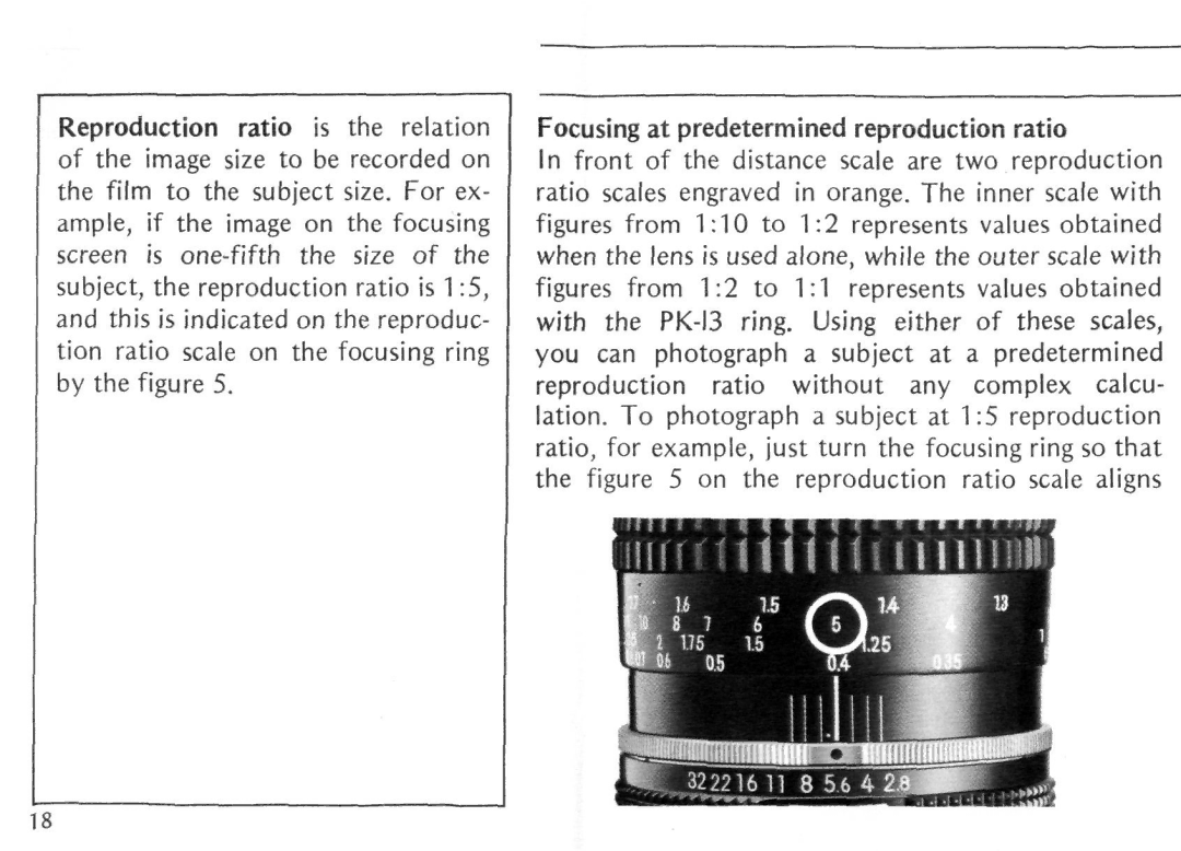 Nikon 55MM F/2B instruction manual 