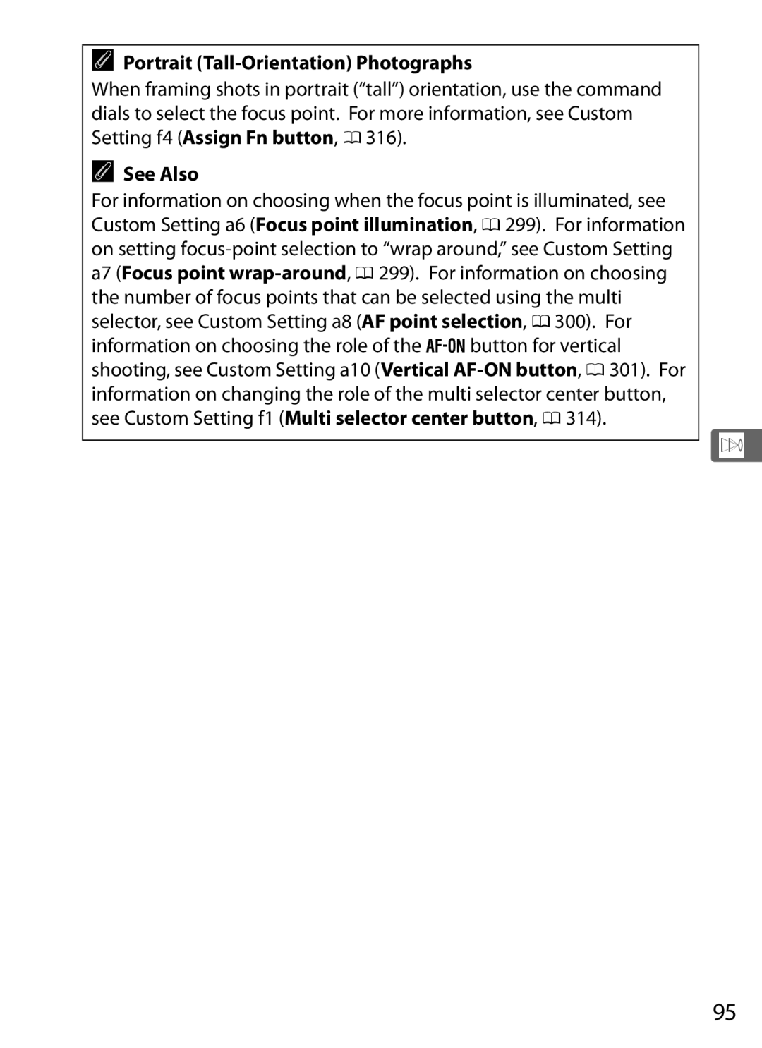 Nikon 6MB07411-03 user manual Portrait Tall-Orientation Photographs 