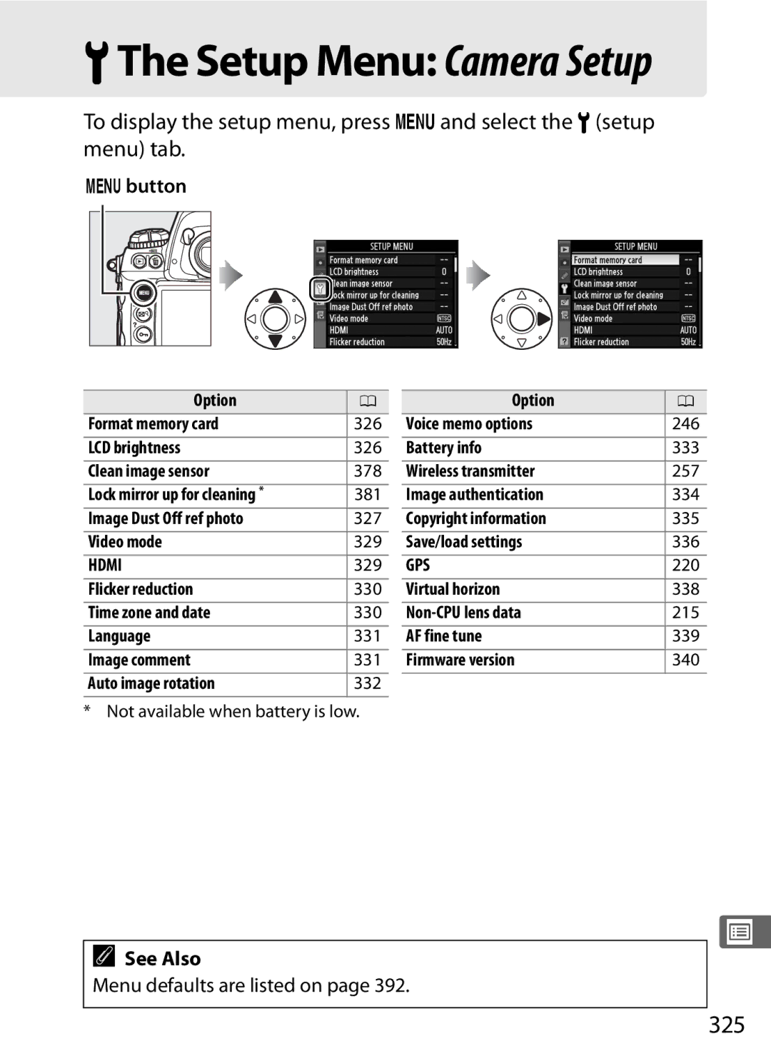 Nikon 6MB07411-03 user manual 325 