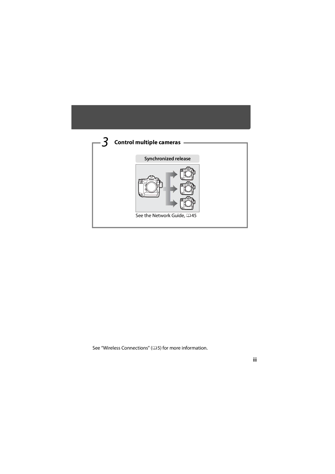 Nikon 6MWA0711-01 user manual Synchronized release 