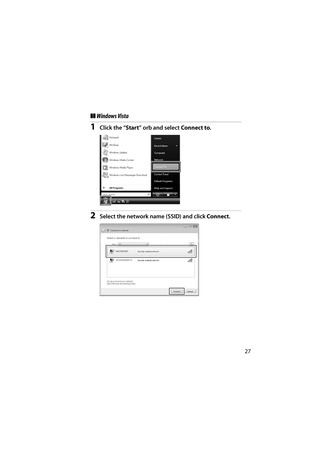 Nikon 6MWA0711-01 user manual Windows Vista 