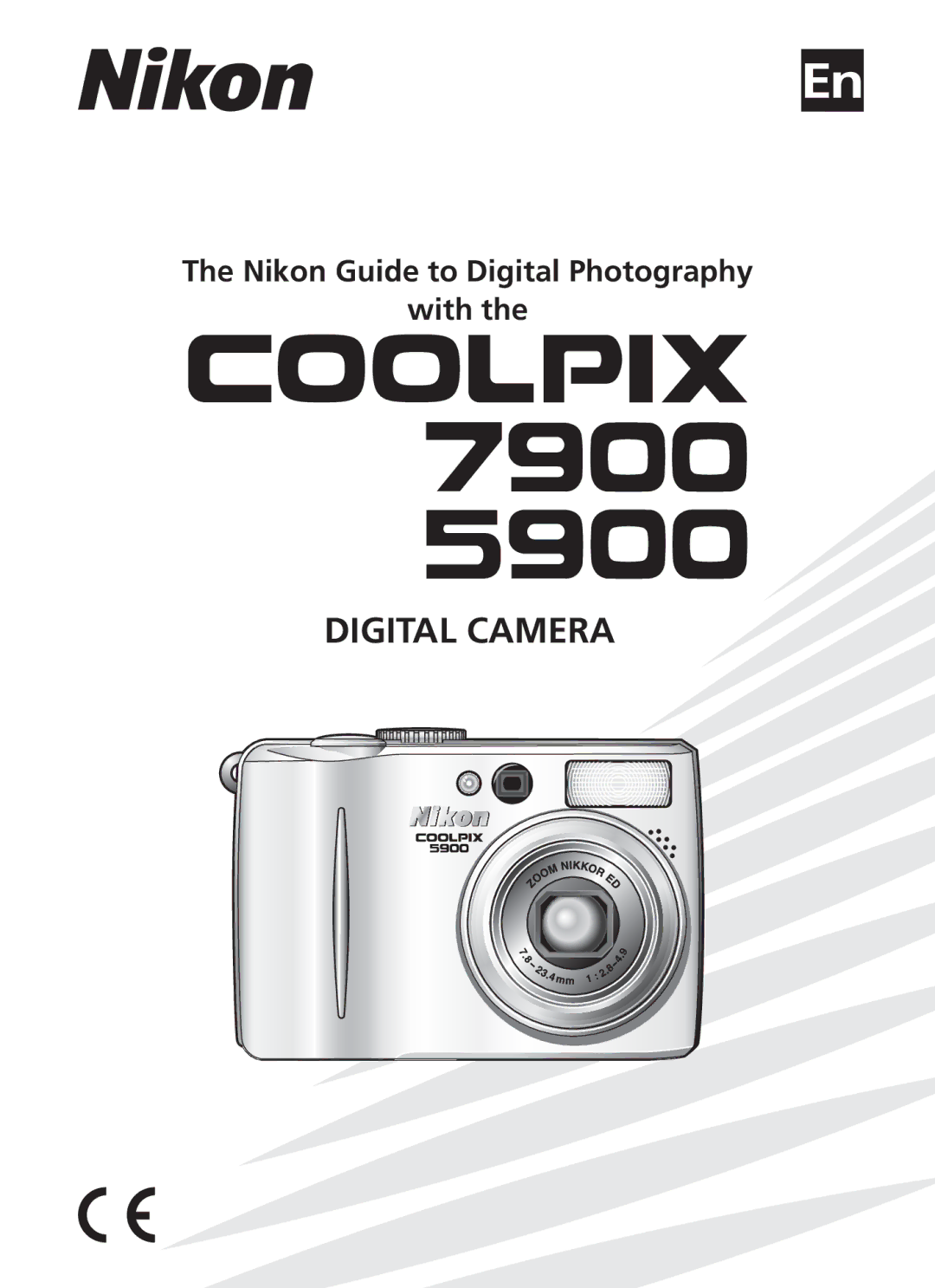 Nikon COOLPIX5900, 7900 manual Digital Camera 