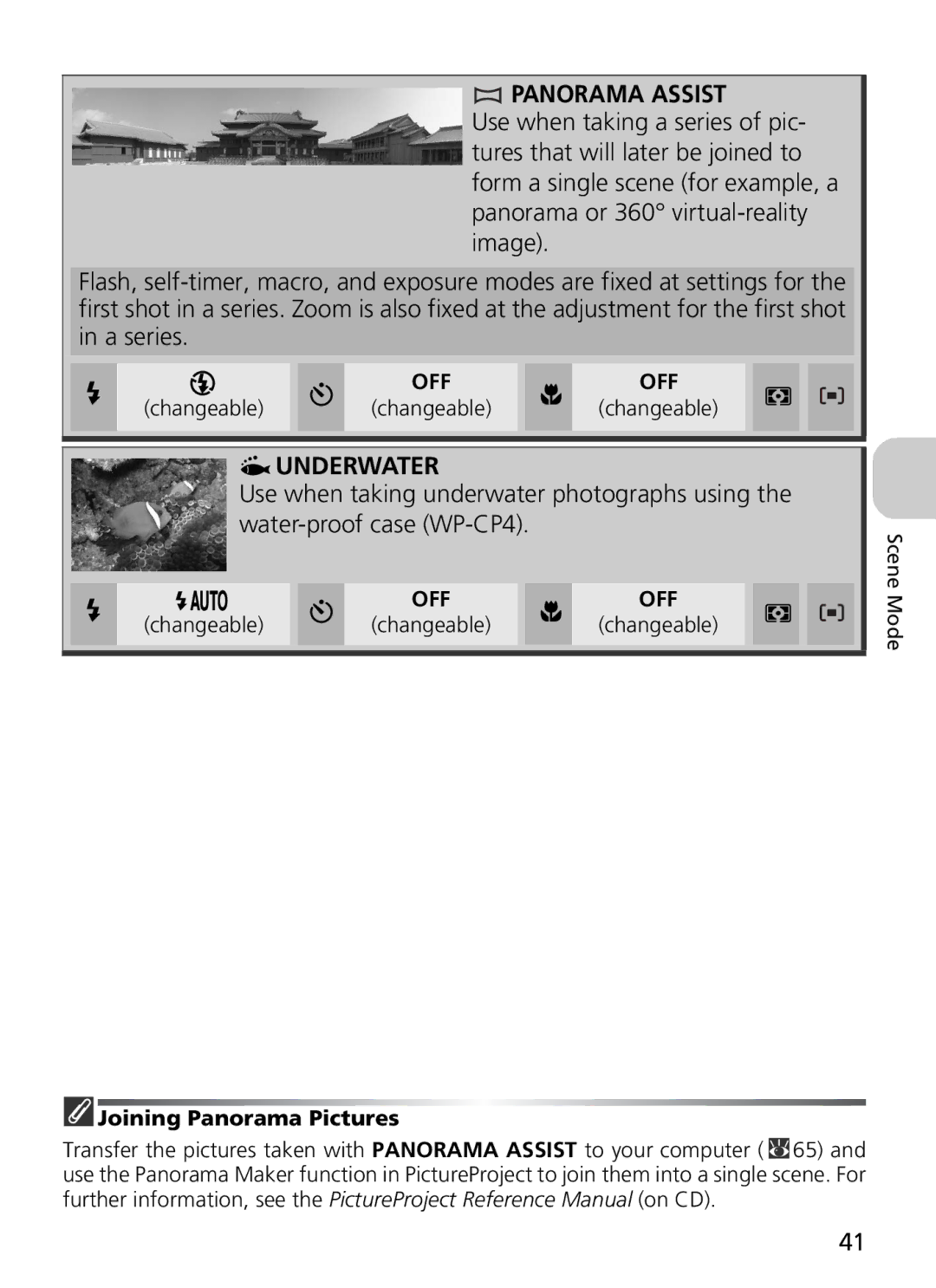 Nikon 7900, COOLPIX5900 manual Panorama Assist, Joining Panorama Pictures 