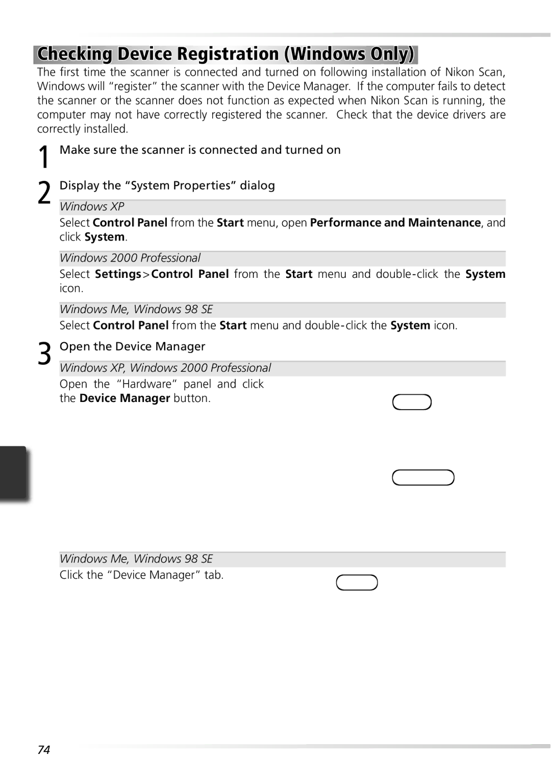 Nikon 9000ED user manual 