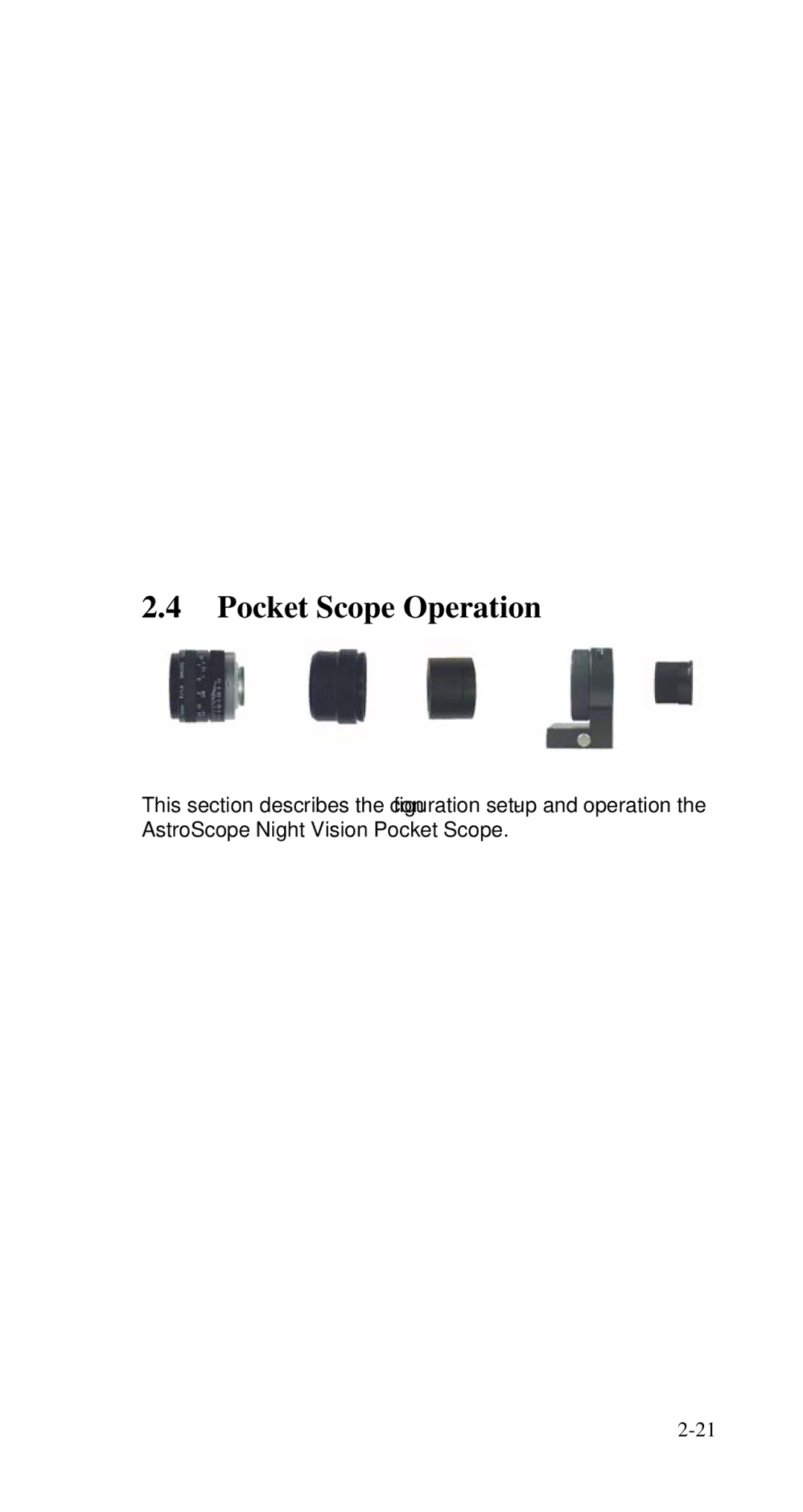 Nikon 9350 manual Pocket Scope Operation 