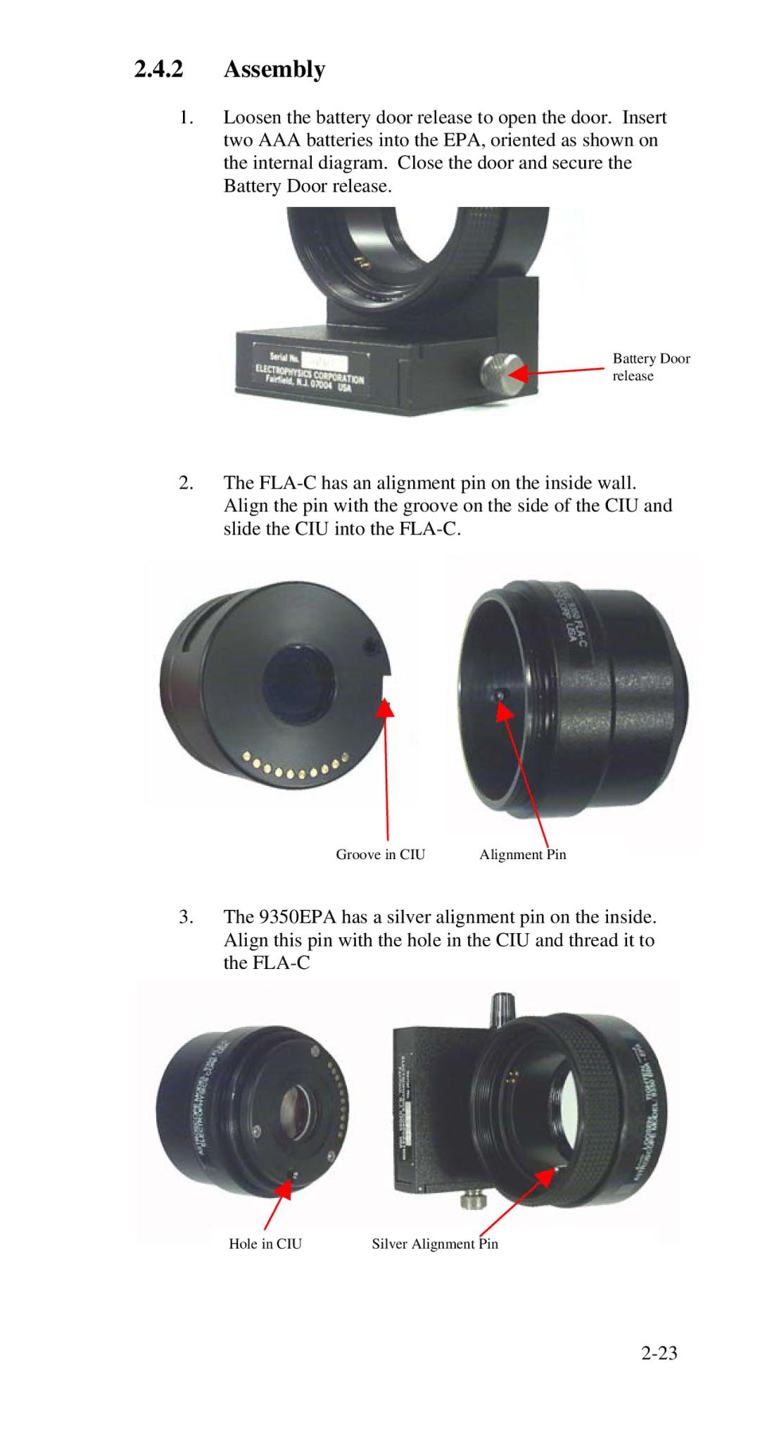 Nikon 9350 manual Assembly 