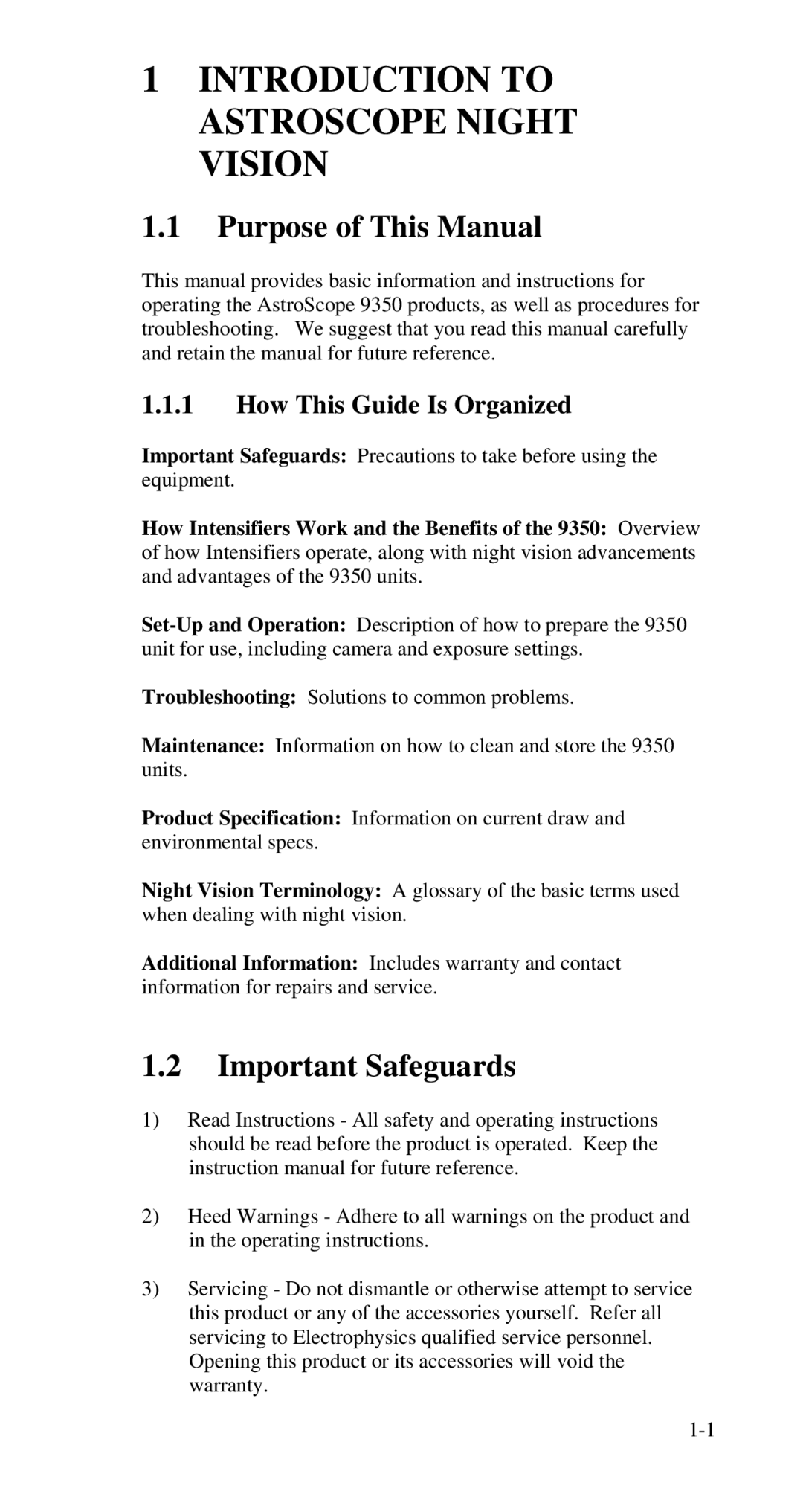 Nikon 9350 manual Purpose of This Manual, Important Safeguards, How This Guide Is Organized 