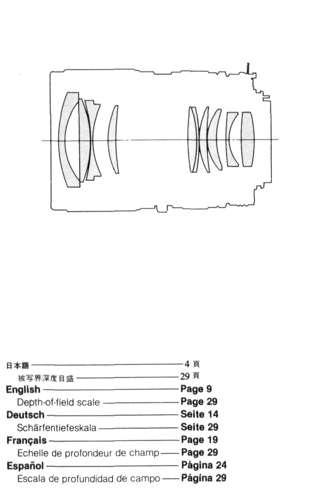 Nikon Camera Lens instruction manual 29H -Page 