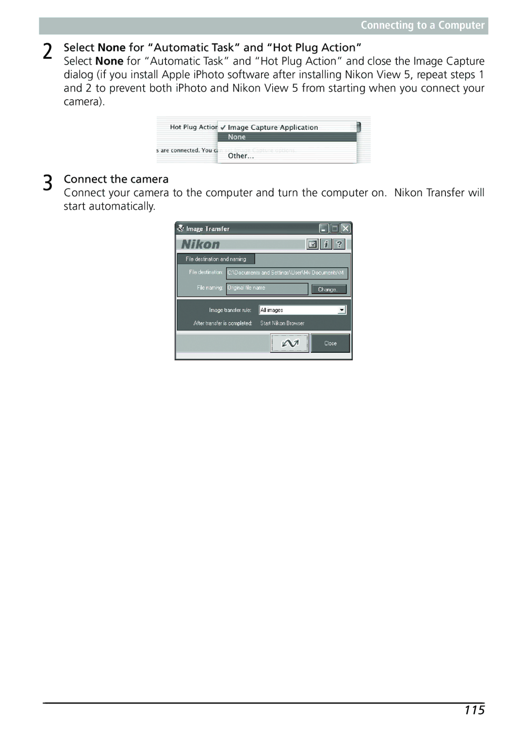 Nikon Capture 3 manual 115 