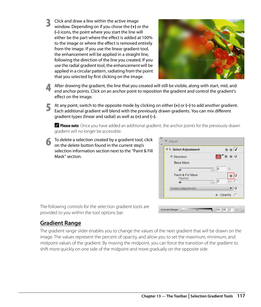 Nikon Capture NX2 user manual Gradient Range 