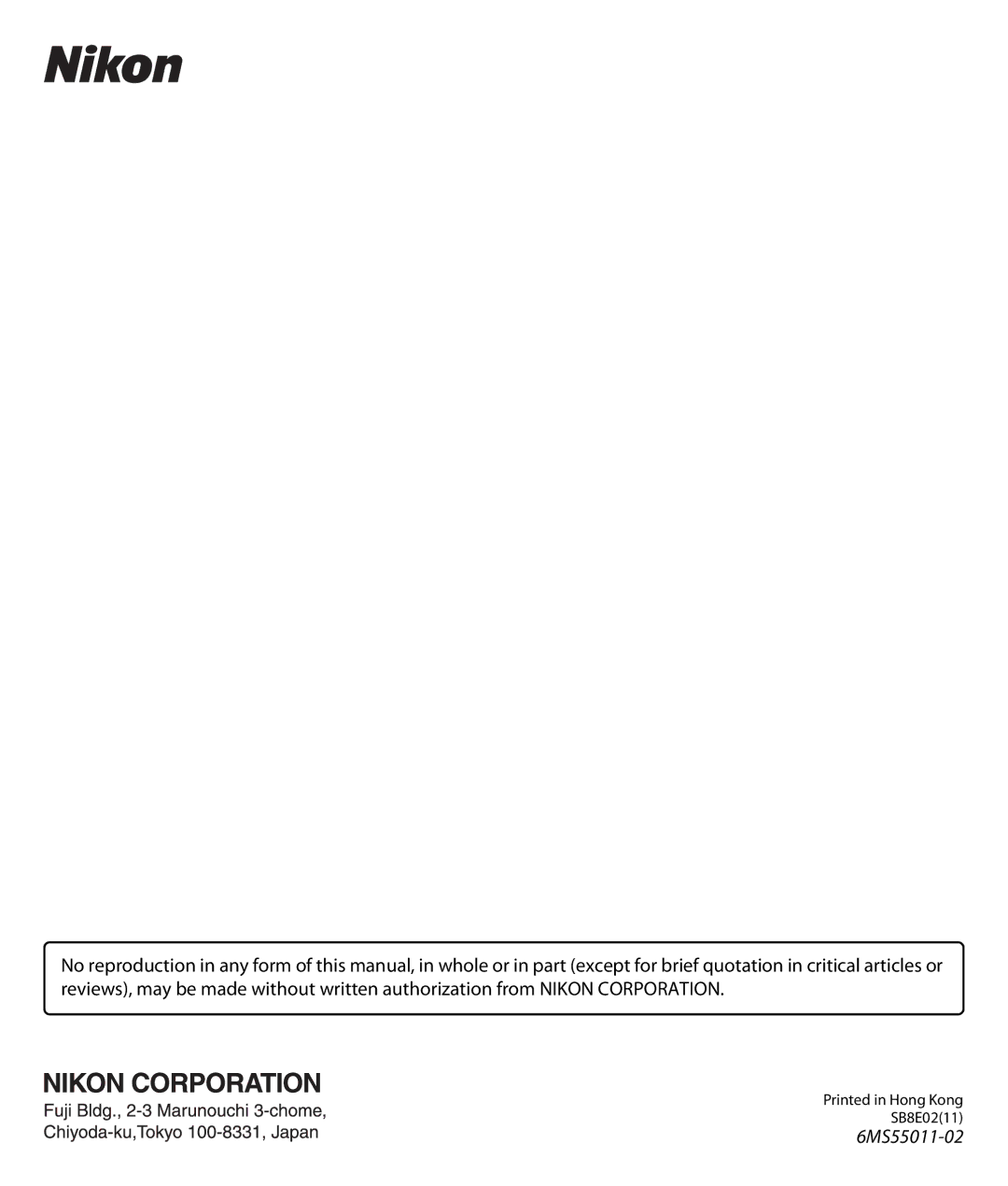 Nikon Capture NX2 user manual 6MS55011-02 