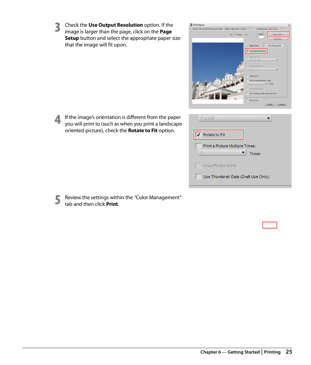 Nikon Capture NX2 user manual That the image will fit upon 