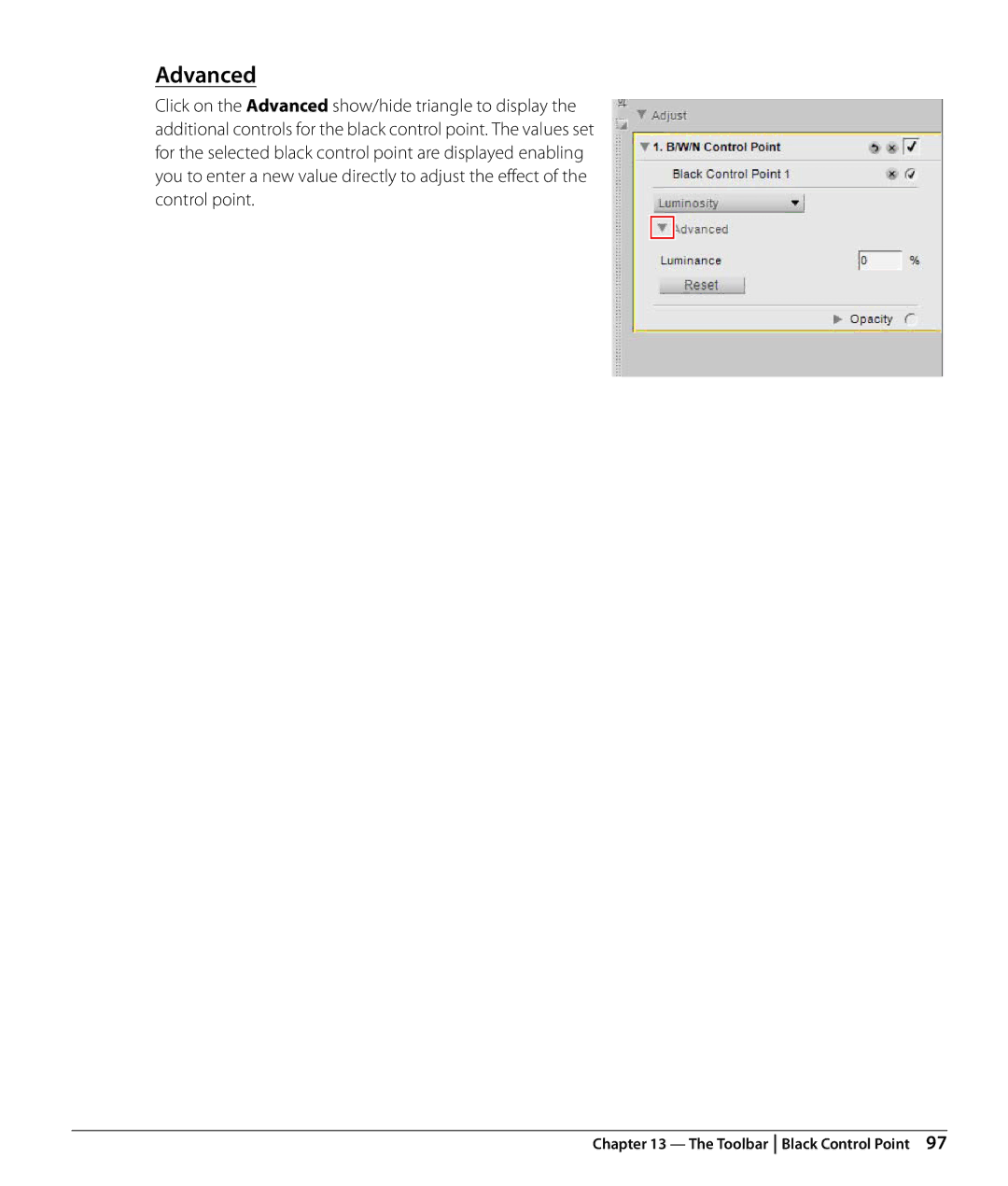 Nikon Capture NX2 user manual Advanced 