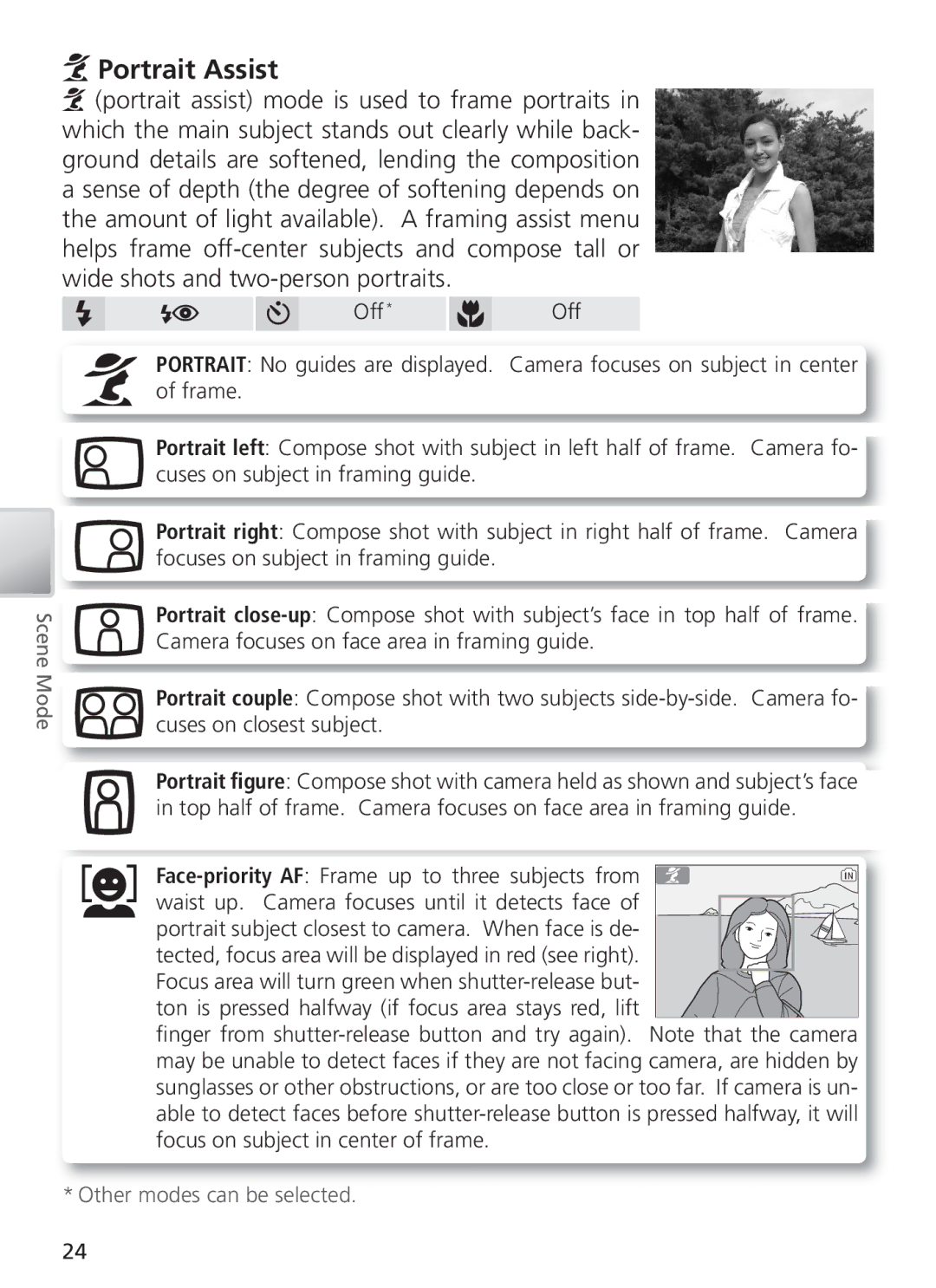 Nikon COOL PIX S1 manual Portrait Assist 