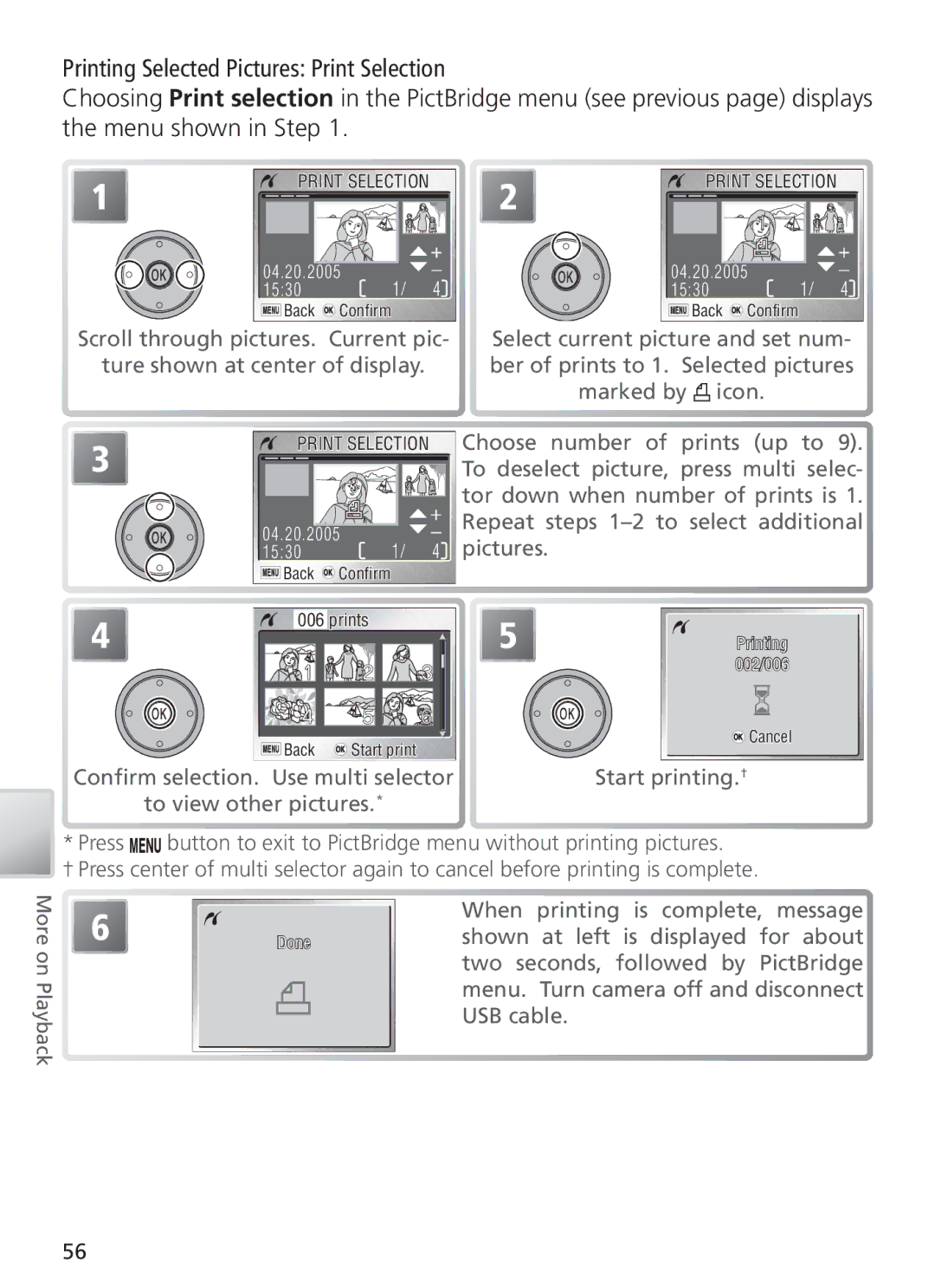 Nikon COOL PIX S1 manual Prints 