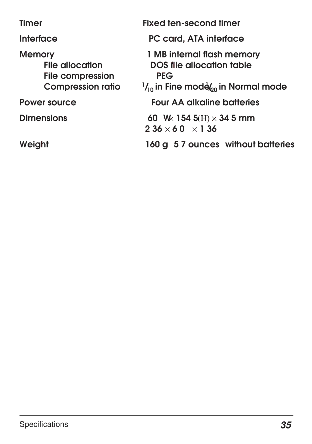 Nikon Coolpix 100 manual Jpeg 