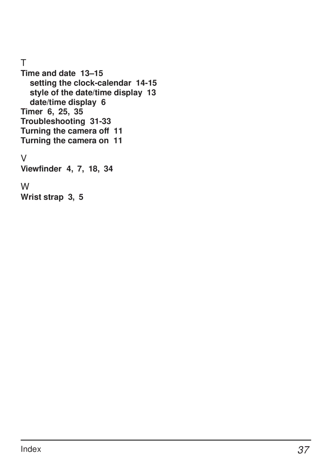 Nikon Coolpix 100 manual Index 