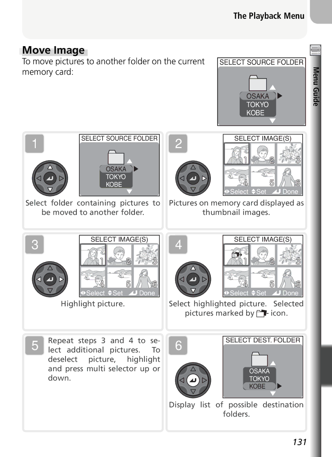 Nikon COOLPIX5400 manual Move Image 