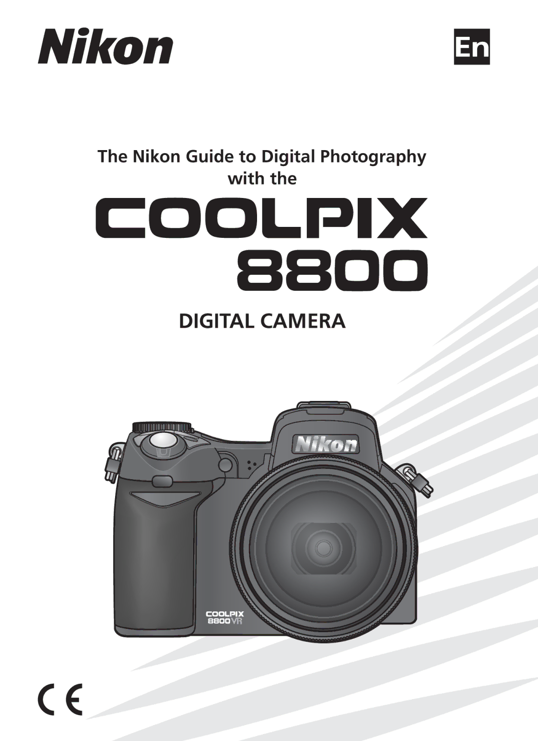 Nikon COOLPIX8800 manual Digital Camera 