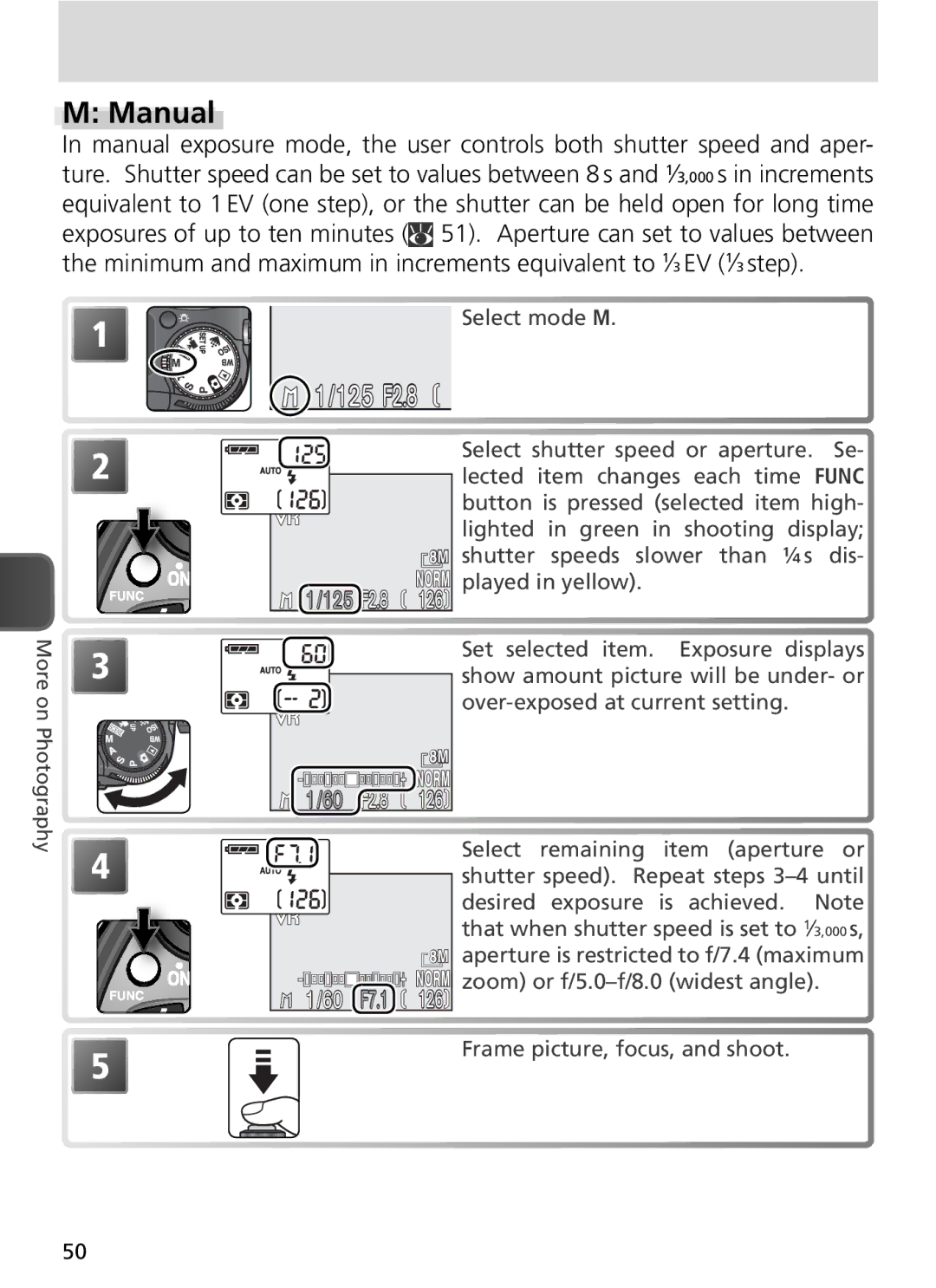 Nikon COOLPIX8800 manual Manual 