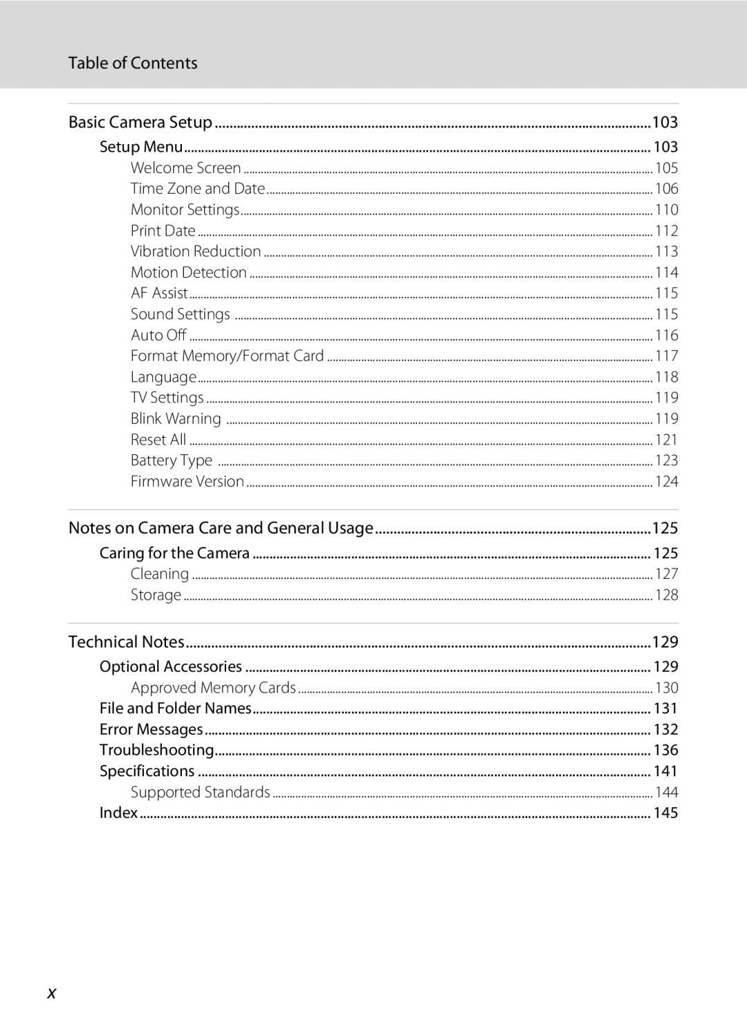 Nikon COOLPIXL120BLK, COOLPIXL120BRONZE, COOLPIXL120RED user manual 103 