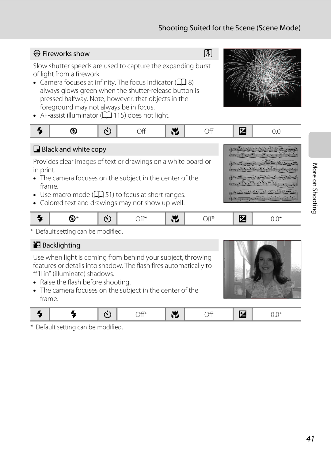 Nikon COOLPIXL120RED, COOLPIXL120BLK, COOLPIXL120BRONZE user manual MFireworks show 