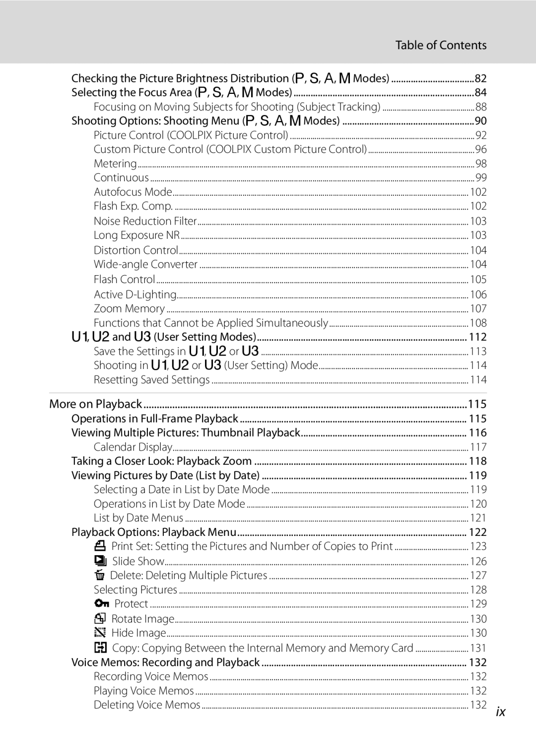 Nikon COOLPIXP7000 user manual 102 