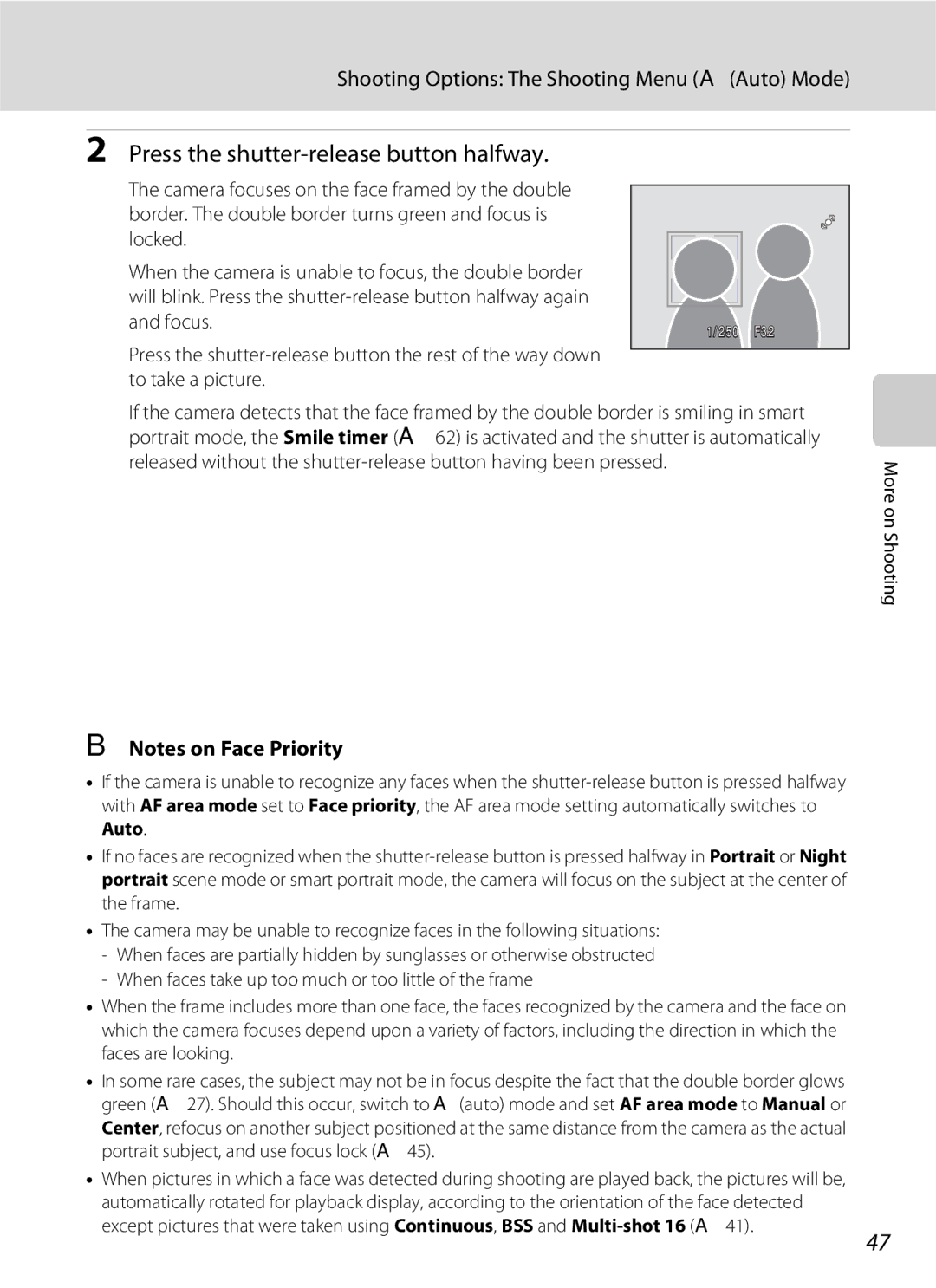 Nikon COOLPIXS3000P, COOLPIXS3000BLK user manual 5 0 F 