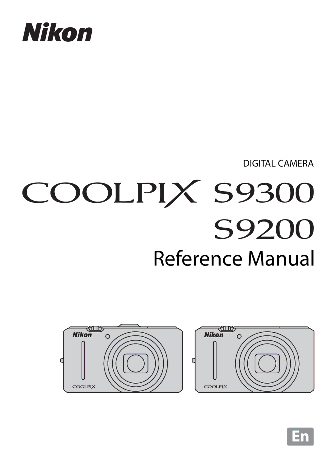 Nikon COOLPIXS9300SIL, S9200, COOLPIXS9300BLK manual Reference Manual 