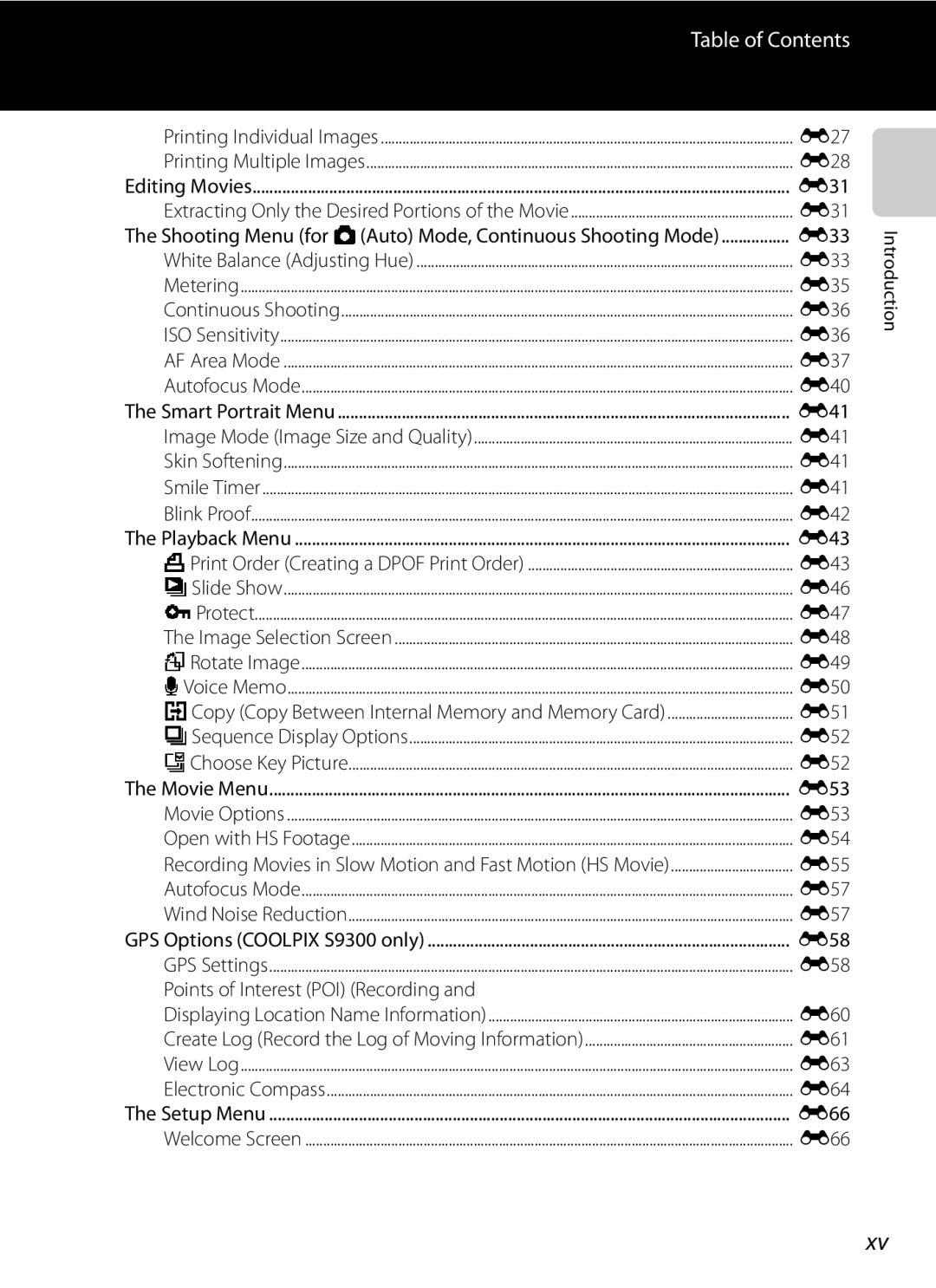 Nikon S9300 E27, E28, E31, E33, E35, E36, E37, E40, E41, E42, E43, E46, E47, E48, E49, E50, E51, E52, E53, E54, E55, E57 