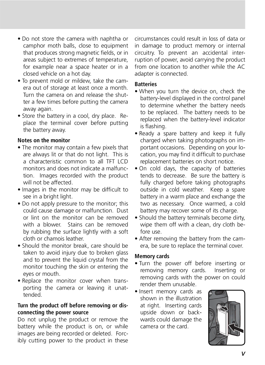 Nikon D2H manual Batteries 