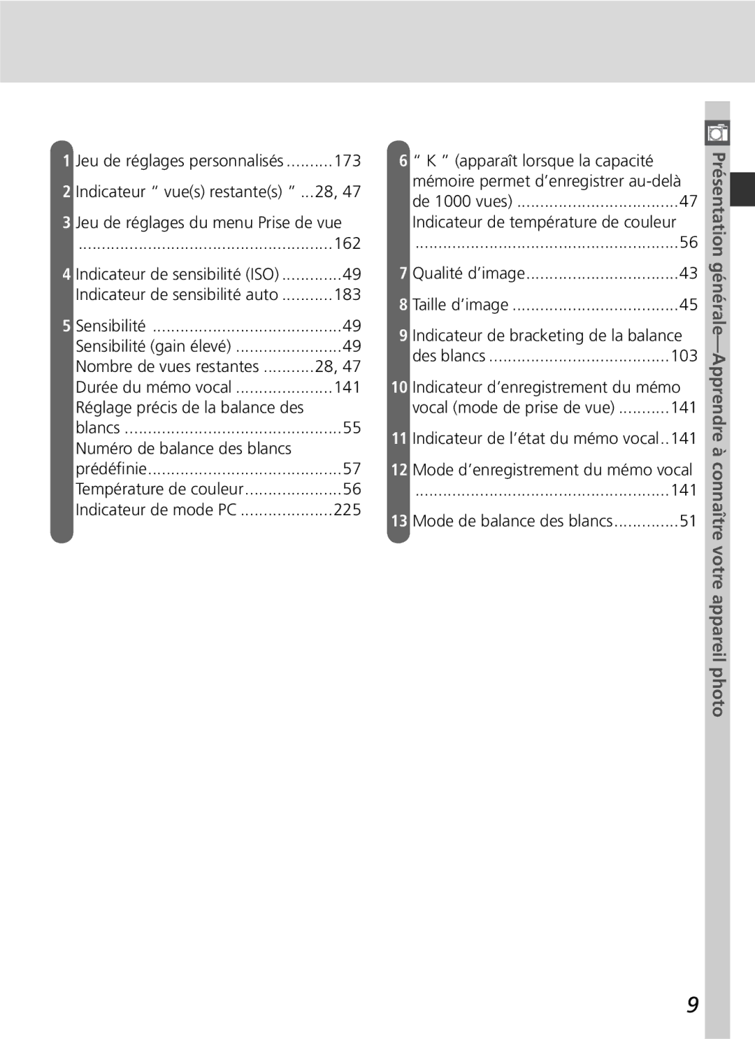 Nikon D2H manual 173, 162, 183, 141, 225 