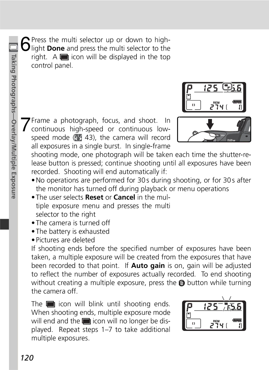 Nikon D2x manual 120 