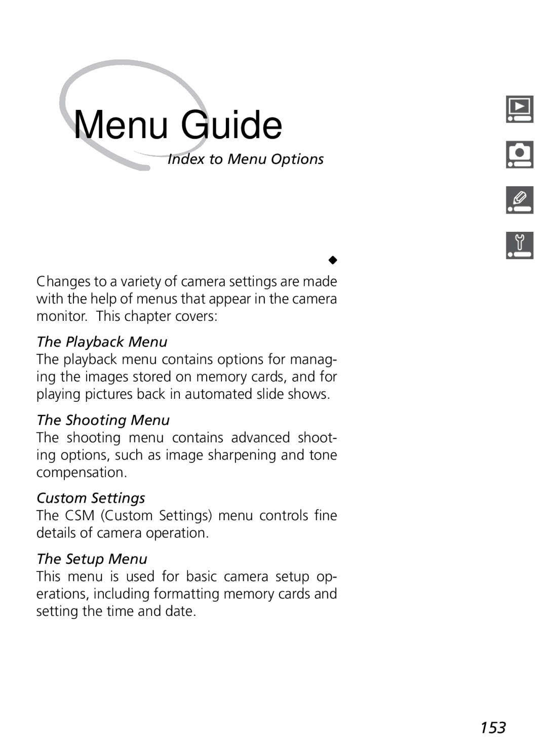 Nikon D2x manual 153 