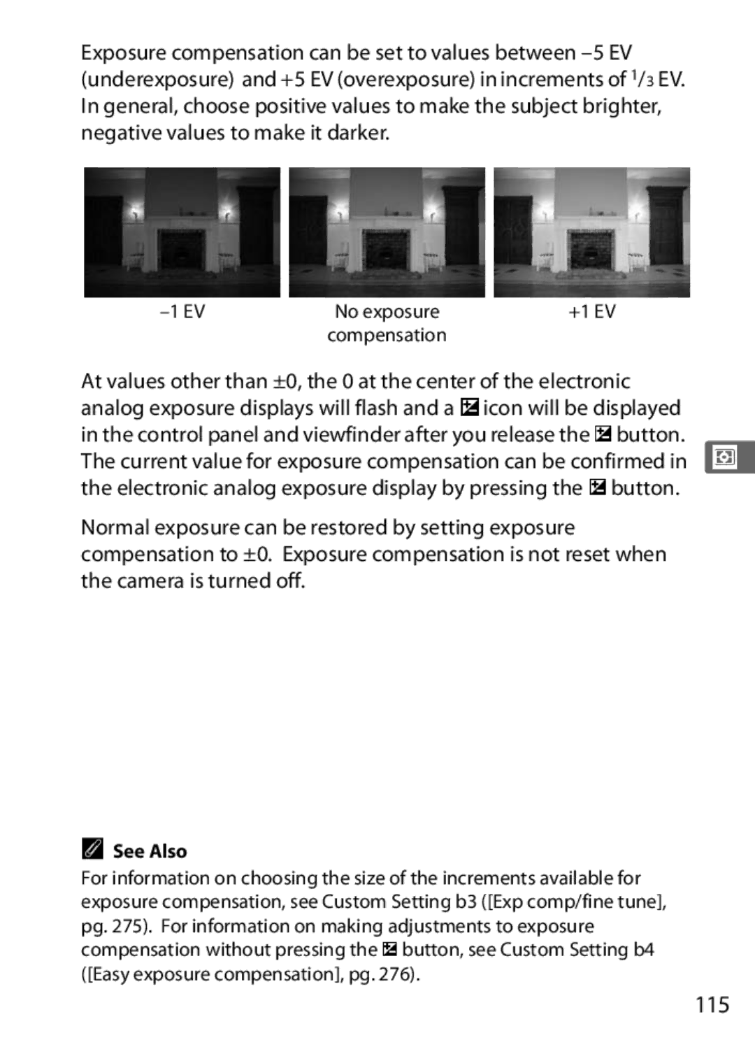 Nikon D300OUTFIT, D300BODY, 920162 user manual 115 