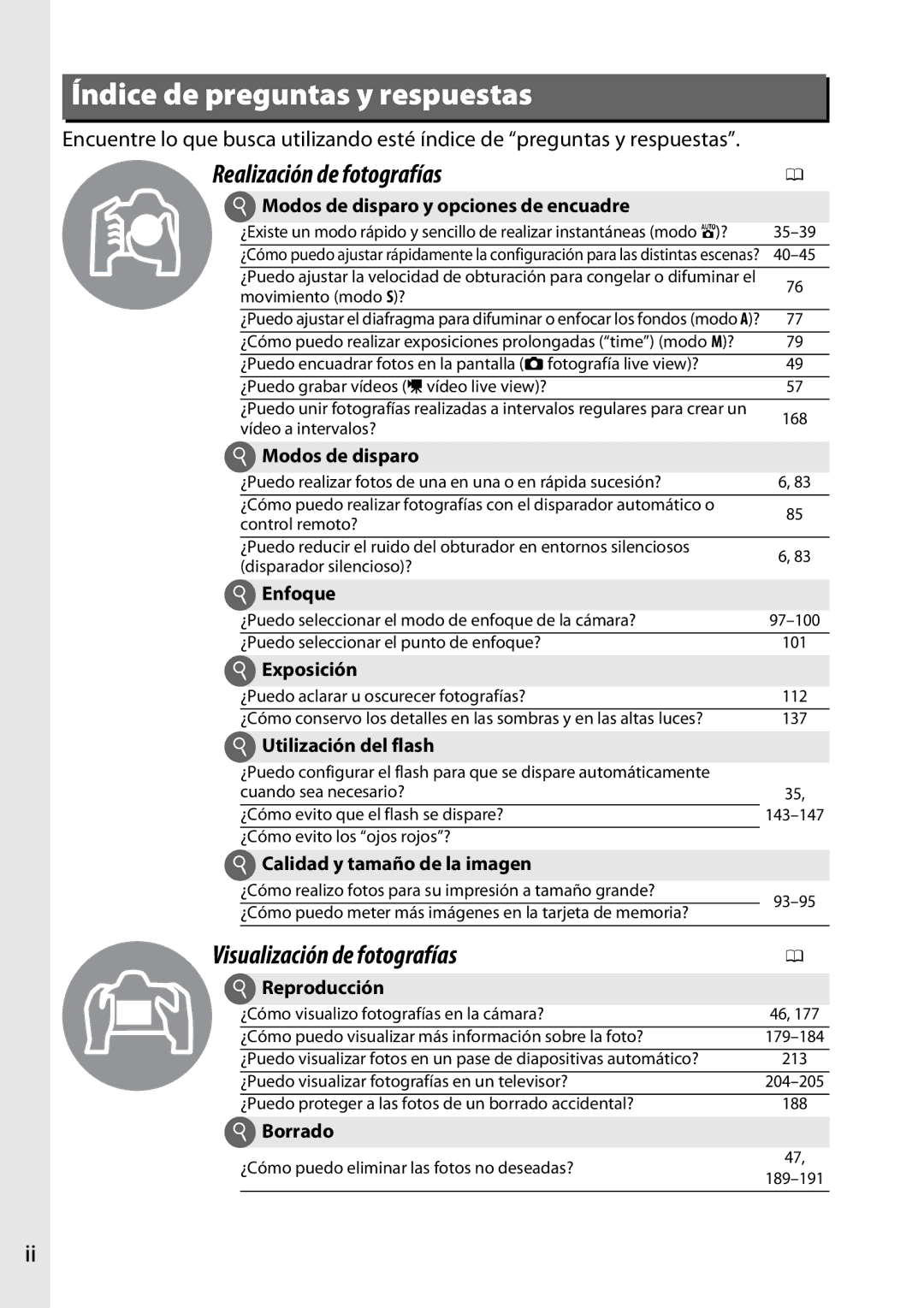 Nikon D600 manual Realización de fotografías, Visualización de fotografías 