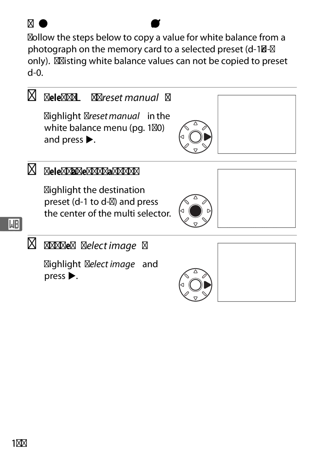 Nikon D700 manual Choose Select image, 154, Highlight the destination 