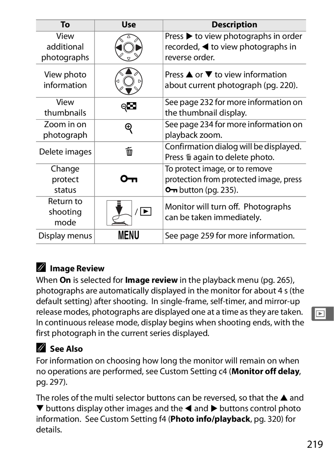 Nikon D700 manual 219 