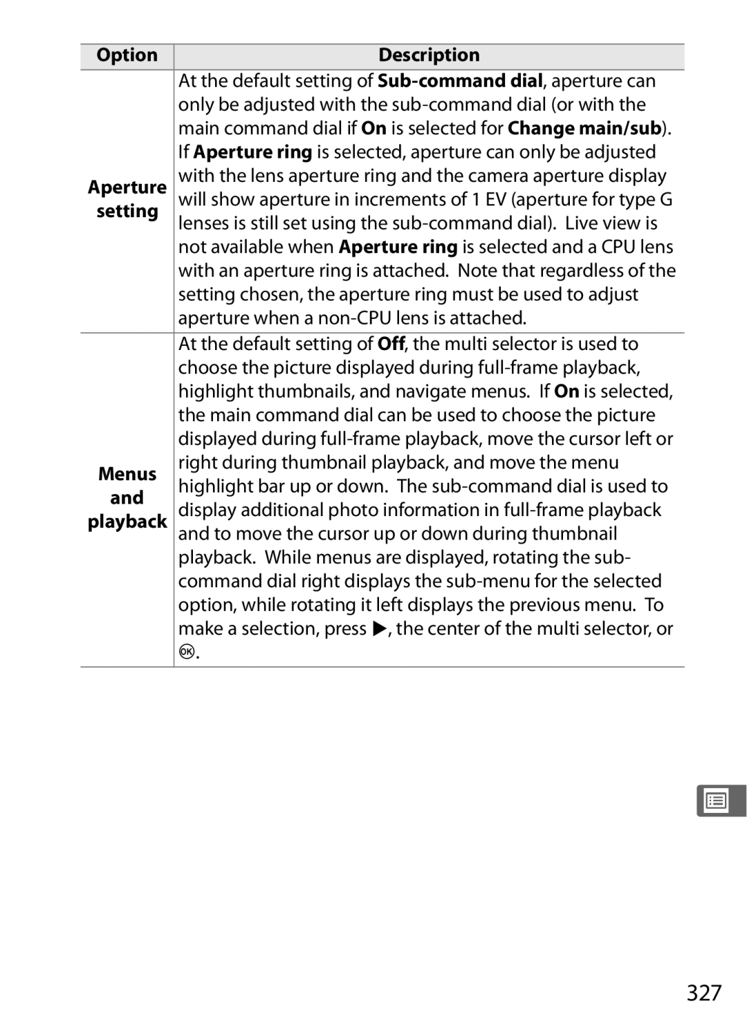 Nikon D700 manual 327 