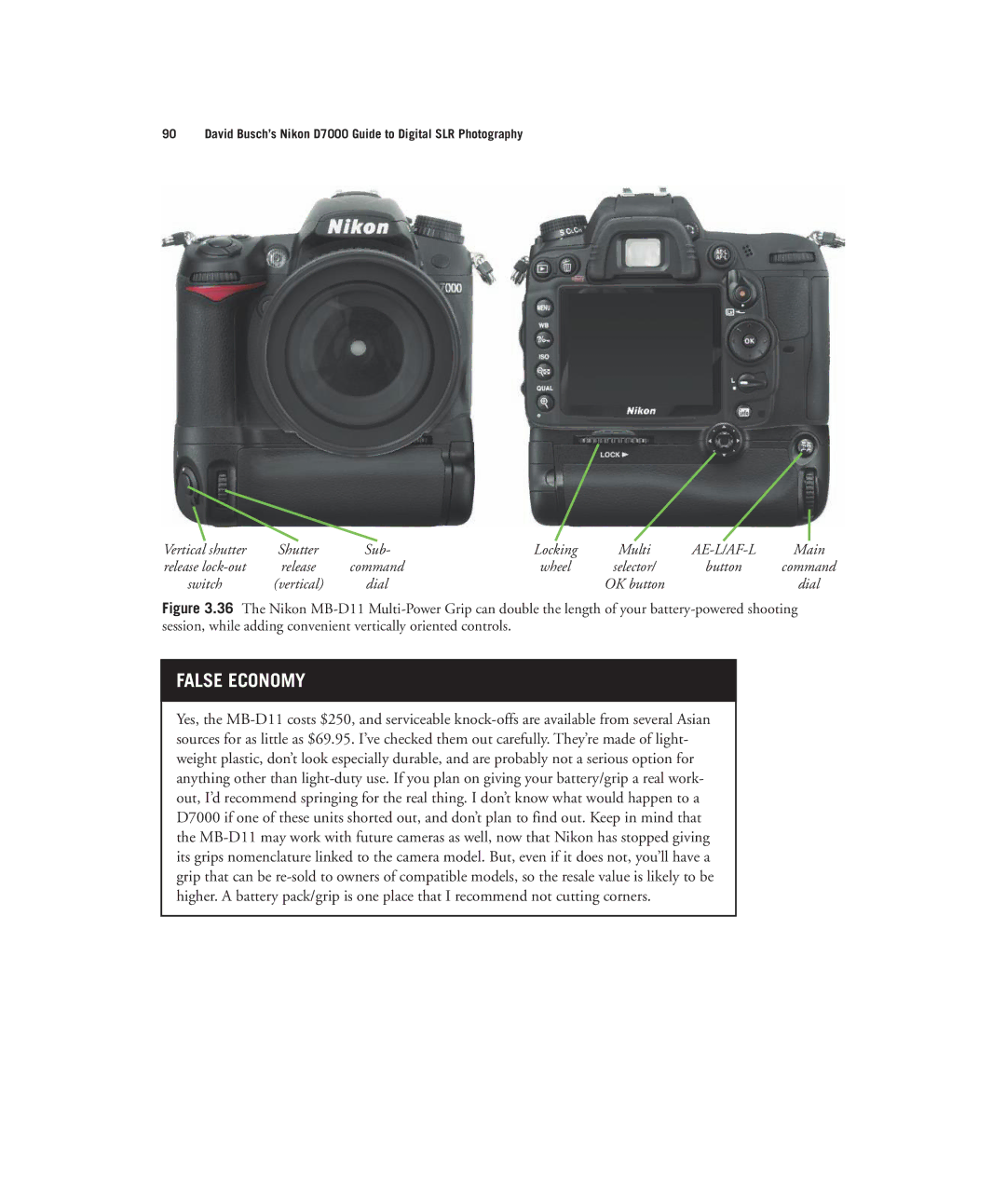 Nikon D7000 manual False Economy 