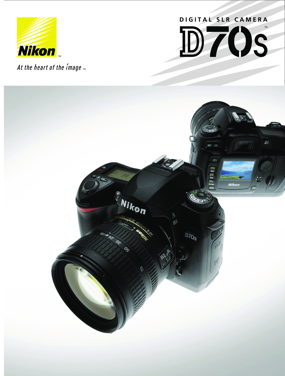 Nikon D70s manual 
