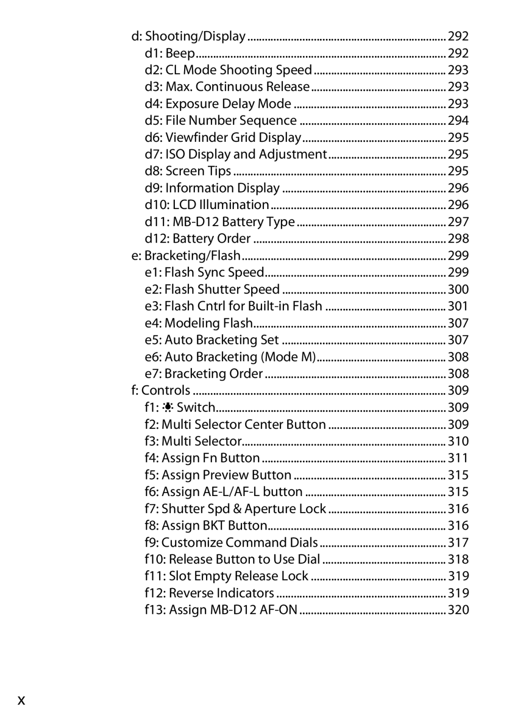 Nikon D800 E 292, 293, 294, 295, 296, 297, 298, 299, 300, 301, 307, 308, 309, 310, 311, 315, 316, 317, 318, 319, 320 