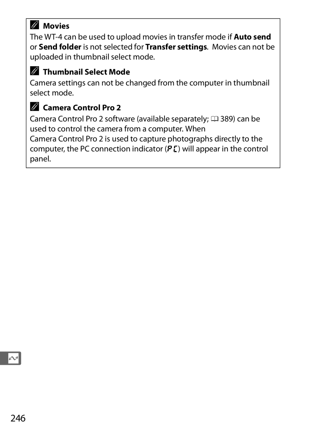 Nikon D800EFXBODY, D800 (Body Only), D800 E, D800BODY, 2164+25468 246, Movies, Thumbnail Select Mode, Camera Control Pro 