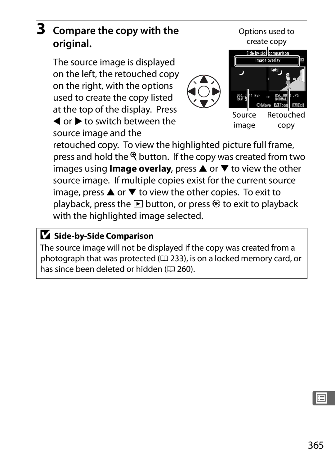 Nikon D800 E, D800EFXBODY, D800 (Body Only), D800BODY, 25480 Compare the copy with the original, 365, Side-by-Side Comparison 